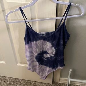 Tie dye body suit from pac sun